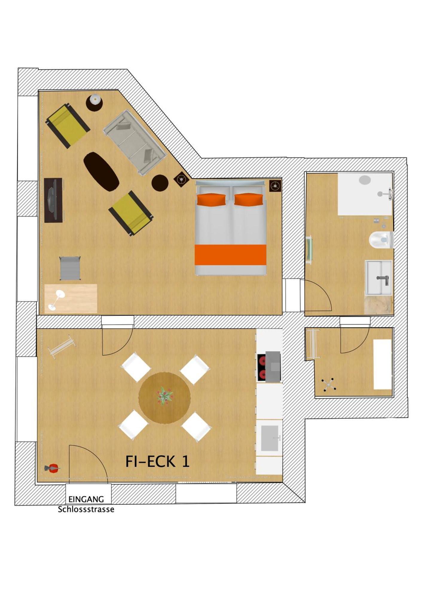Fi-Eck Apartments Waldeck  Kültér fotó